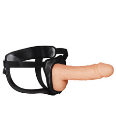 Erection Assistant Hollow Strap-on 8.5 Inches