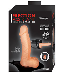 Erection Assistant Hollow Strap-on 8.5 Inches