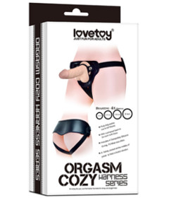 Orgasm Cozy Harness 4 Rings