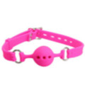 GAG011A Silicone Breathable Gag Pink Small