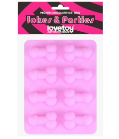 Lovetoy Pecker Chocolate & Ice Tray