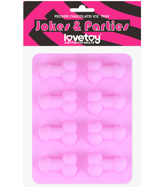 Lovetoy Pecker Chocolate & Ice Tray
