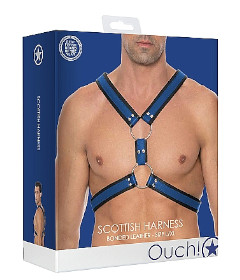 Scottish Harness L XL Blue