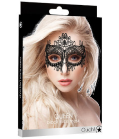 Queen Black Lace Mask