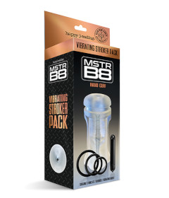 MSTR B8 Vibrating Stroker Pack Squeeze
