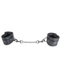 Leather Cuffs with Pewter Hardware