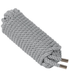 ROP002SIL Satin Rope Silver 10M
