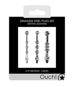 Urethral Sounding Plug Set 58mm