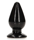 Realrock 45in Black Crystal Plug