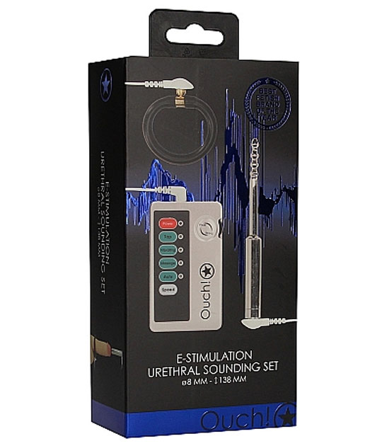 E-Stimulation Urethral Sounding Set 08mm-138mm