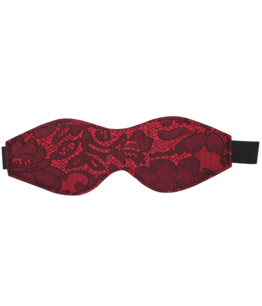 Lace Blindfold Red By Brigitta