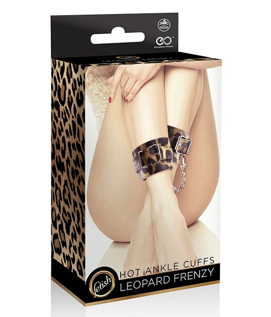 Leopard Frenzy - Ankle Cuffs