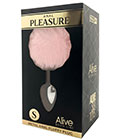 Alive  Metal Fluffy Plug Pink S