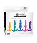 X Combo  5Pc Silicone Butt Plug Set