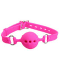 GAG011 Silicone Breathable Gag Pink Large