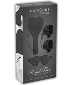 Diamonds Royal Tease 3pc Fetish Kit