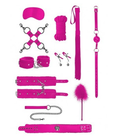 OUCH Intermediate Bondage Kit Pink