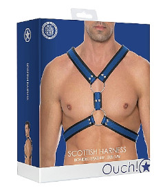 Scottish Harness S M Blue