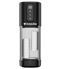 Amovibe - Coco Rubbing Vibrating & Heating Stroker 
