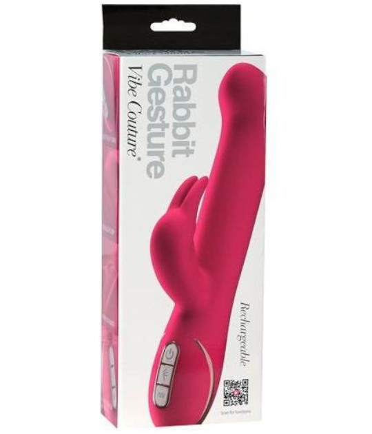Vibe Couture Rabbit Gesture Pink