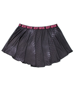 Vibes SEXY BITCH Skater Skirt M L