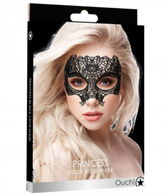 Princess Black Lace Mask