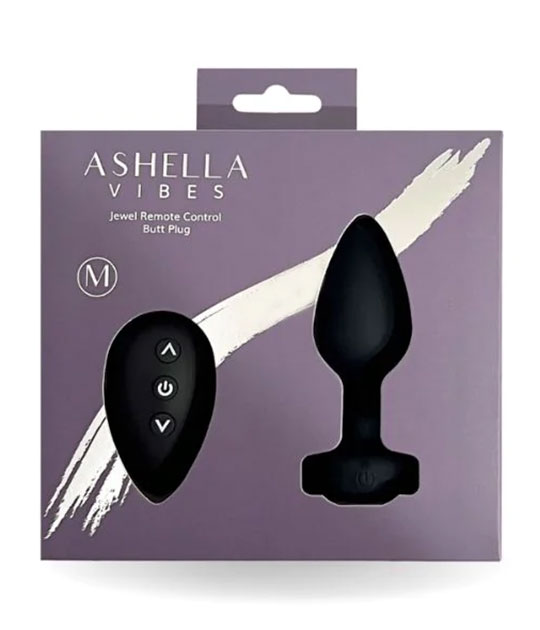 Ashella Vibes - Jewel R C Butt Plug Med