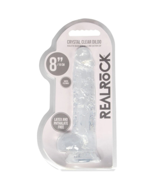 Realrock Crystal Clear 8Inch Clear
