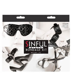 Sinful Bondage Kit Black