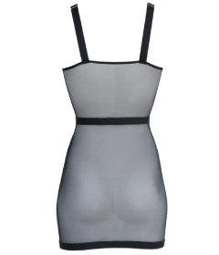 PD002BLKXL Muse Suspender Dress XL
