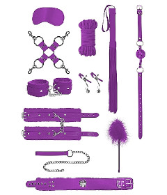 OUCH Intermediate Bondage Kit Purple