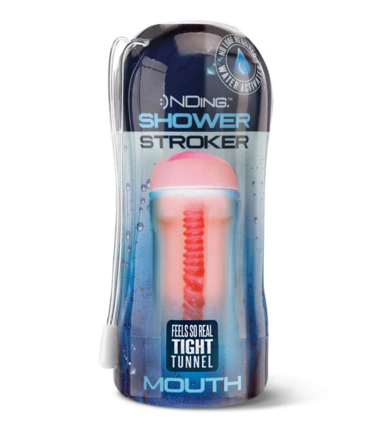 Shower Stroker Self Lubricating - Mouth