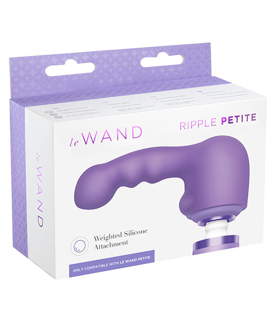 Le Wand Petite Ripple Weighted Attachmen