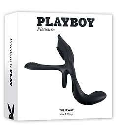 Playboy Pleasure The 3 Way Cockring