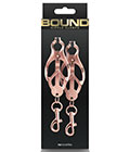 Bound  Nipple Clamps C3 Rose Gold