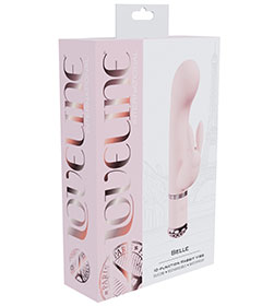Loveline - Belle - 10 function Rabbit Vibe - Pink
