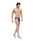 MP164 Bodystocking For Men White