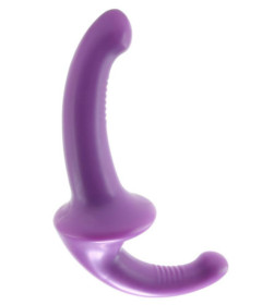 OUCH Silicone Strapless Strap On Purple