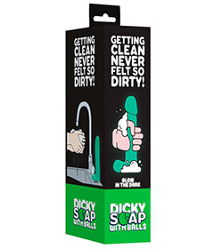 Dicky Soap With Balls - Glow In The Dark