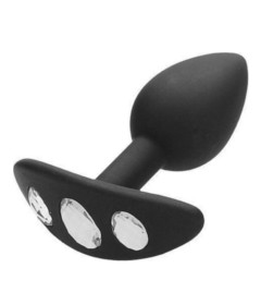 OUCH Diamond Butt Plug Black Regular