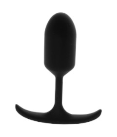 Premium Silicone Weighted Anal Plug - Medium