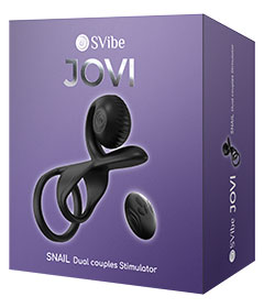 Snail Vibe - Jovi Couples Ring Blk