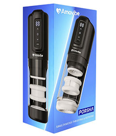 Amovibe - Porsha Thrusting & Rotating Stroker