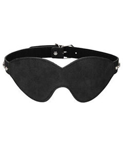 Diamond Studded Eye Mask Black