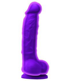Colours Dual Density 5inch Dildo Purple