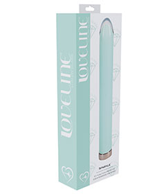 Loveline Sparkle Glass Vibrator - Green