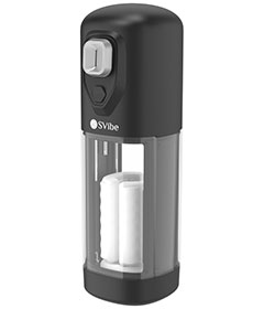 Svibe Ikon Volt Masturbator Transparent Black