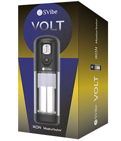 Svibe Ikon Volt Masturbator Transparent Black