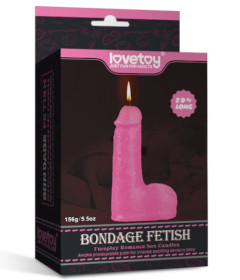 5inch Low Temperature Sex Candle Pink
