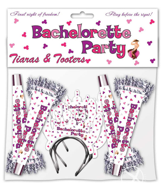 Bachelorette Party Tiaras & Tooters